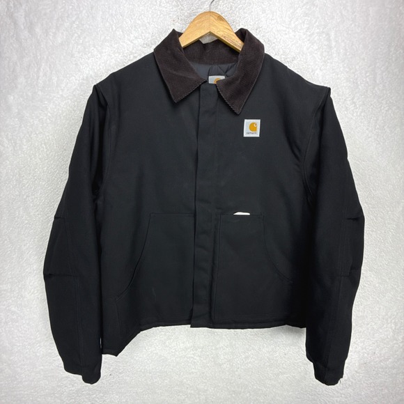 Carhartt Other - Carhartt Sandstone Jacket Arctic Quilt Lined Mens 52 Tall‎ 2XLT J02 BLK NWT NOS